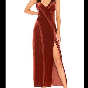 Free People Velvet Maxi Dress